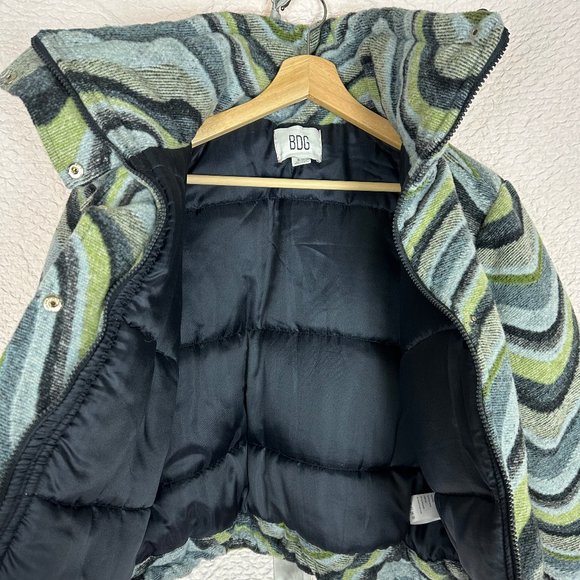 NWOT BDG Isla Wool Puffer Jacket - Picture 3 of 9